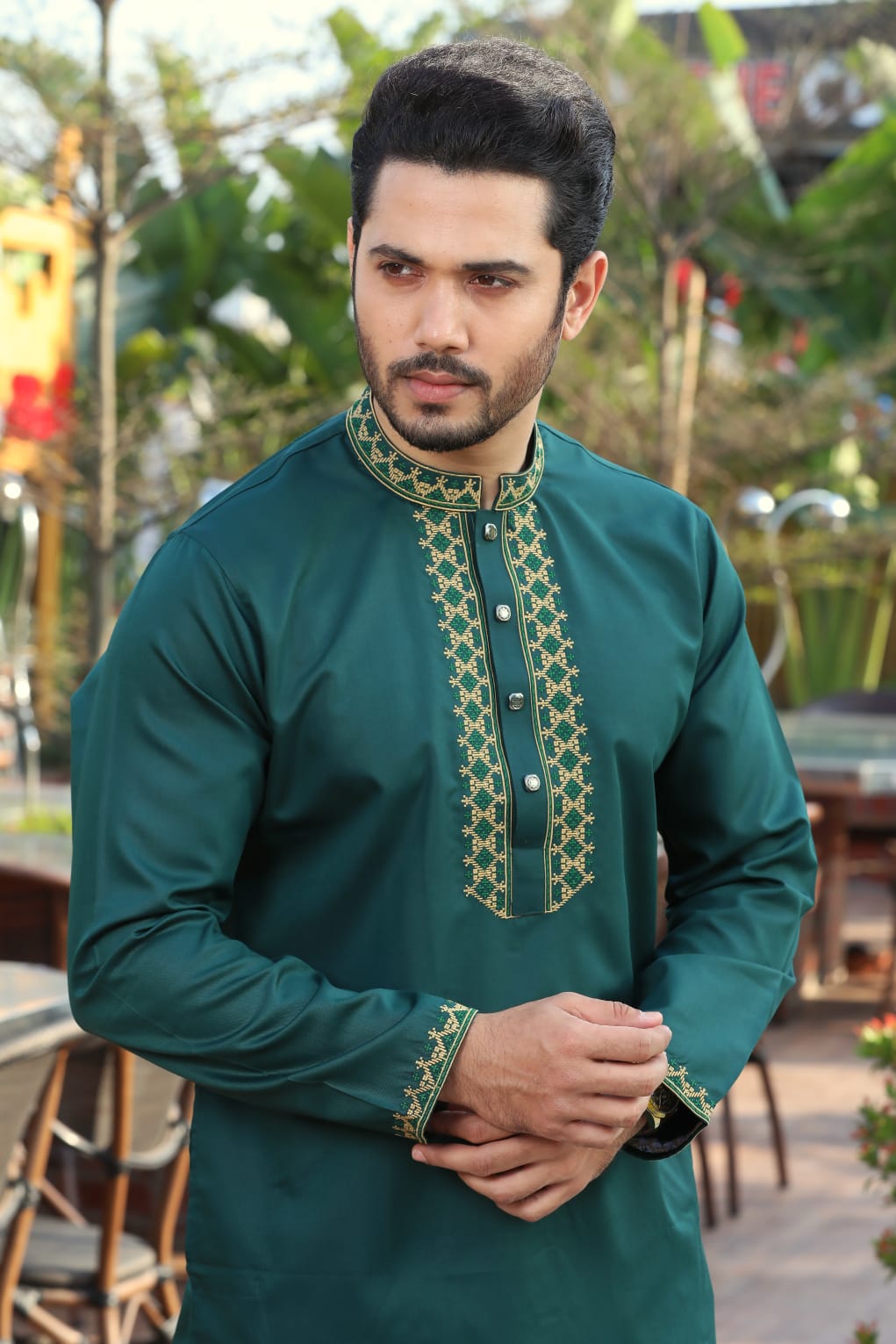 Luxury Italian Panjabi with Box image 2