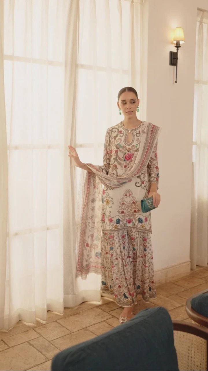 Eid Special Digital Print Three Piece image 5