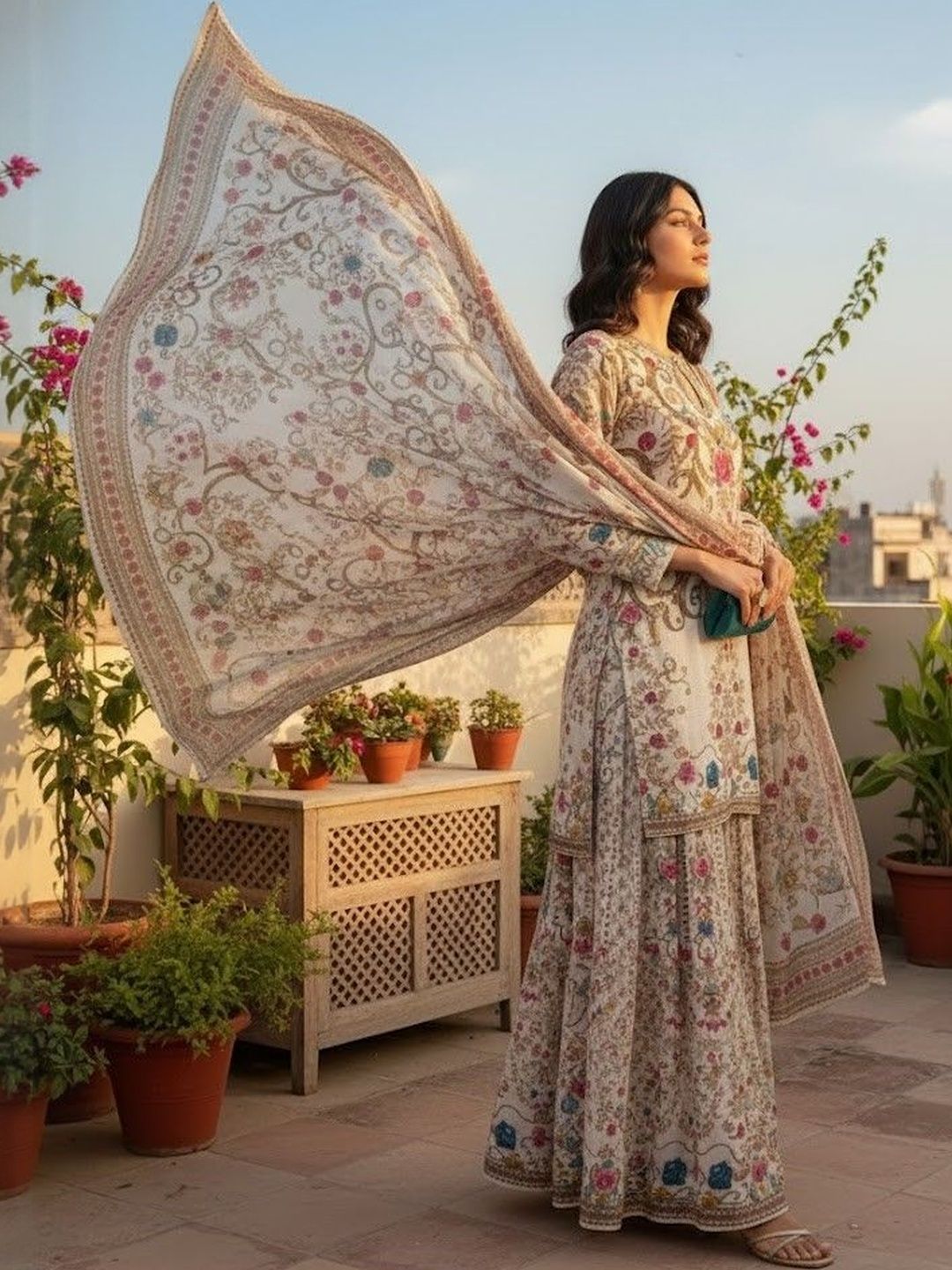 Eid Special Digital Print Three Piece image 2