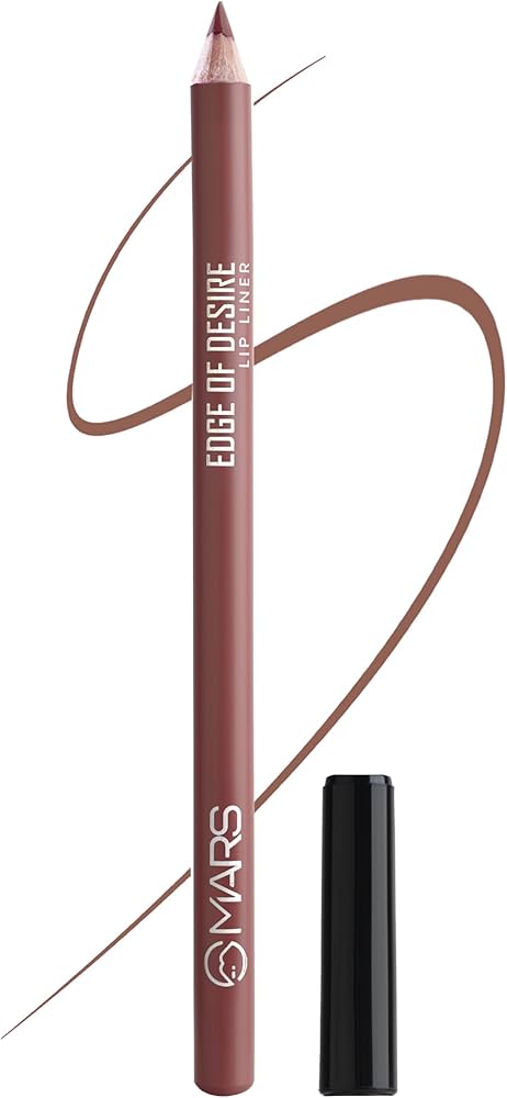 MARS Matte Lip Liner | One Swipe Smooth Application | Long Lasting Lip Pencil (1.4gm) (11-SPICED CRANBERRY)_img_0