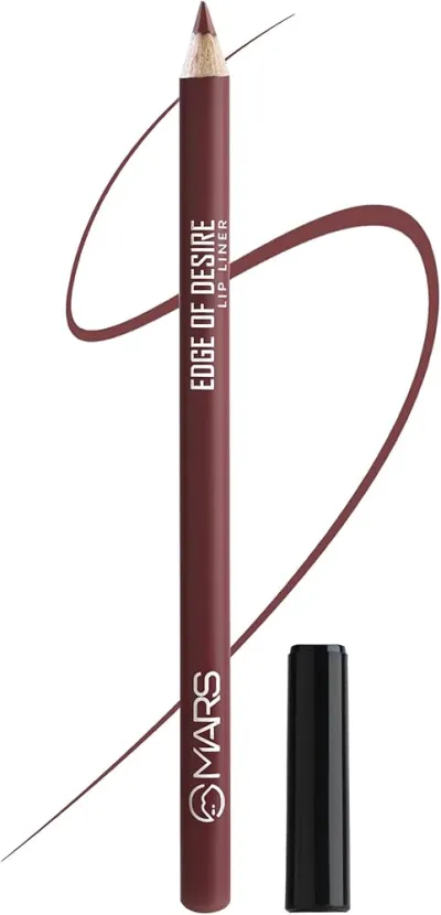 MARS Matte Lip Liner | One Swipe Smooth Application | Long Lasting Lip Pencil (1.4gm) (03-BLOOD BATH)_img_0