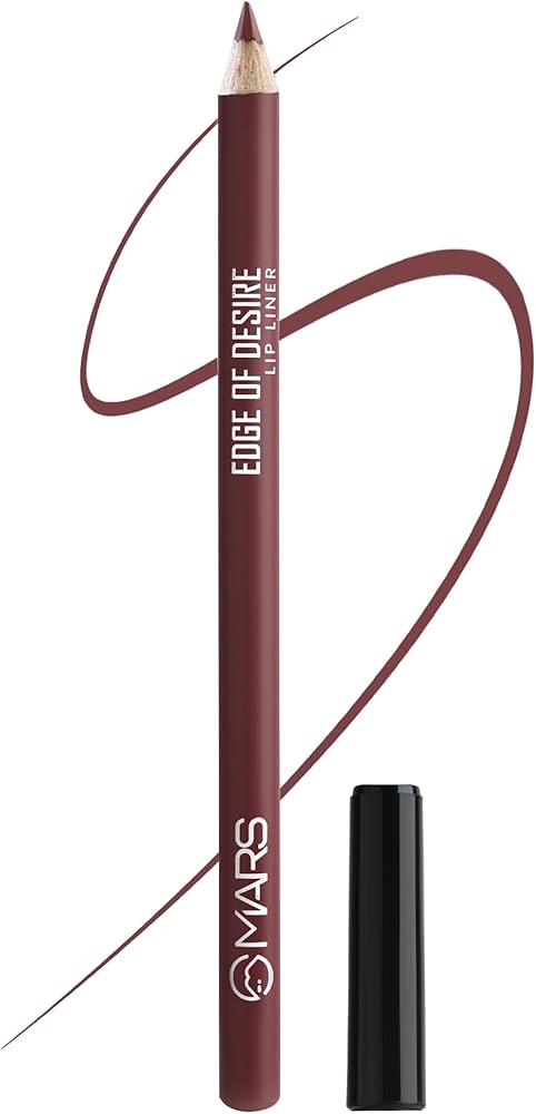 MARS Matte Lip Liner | One Swipe Smooth Application | Long Lasting Lip Pencil (1.4gm) (03-BLOOD BATH)_img_0