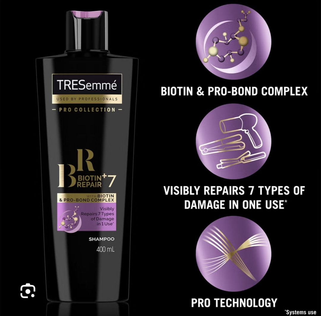 TRESemmé Biotin+ Repair 7 Shampoo-400ml_img_1