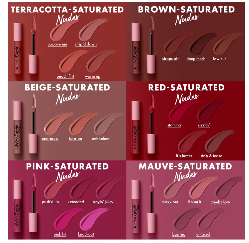 NYX Lip Lingerie XXL- Shade: Warm Up_img_3