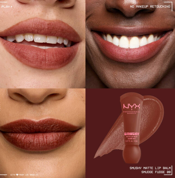 NYX SMUSHY MATTE LIP BALM - Smudge Fudge_img_1