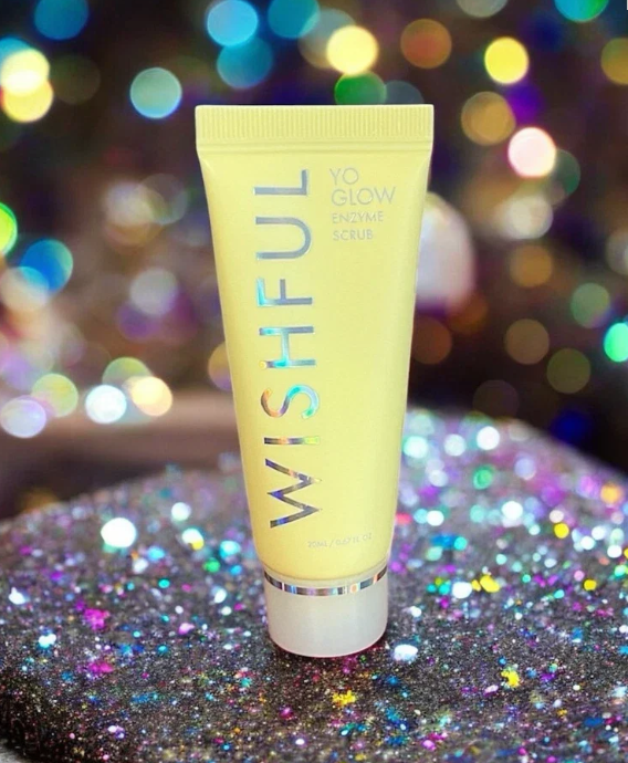 WISHFUL Yo Glow AHA & BHA Facial Enzyme Scrub 40ml_img_0