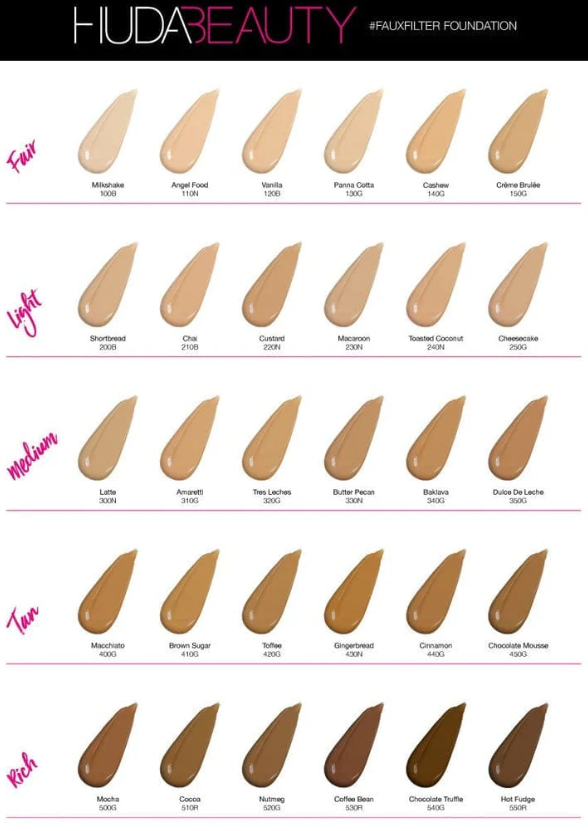 Huda Beauty #FauxFilter Luminous Matte Liquid Foundation - Cheesecake 250G_img_4