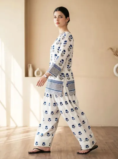 print persian kurti suite_img_3