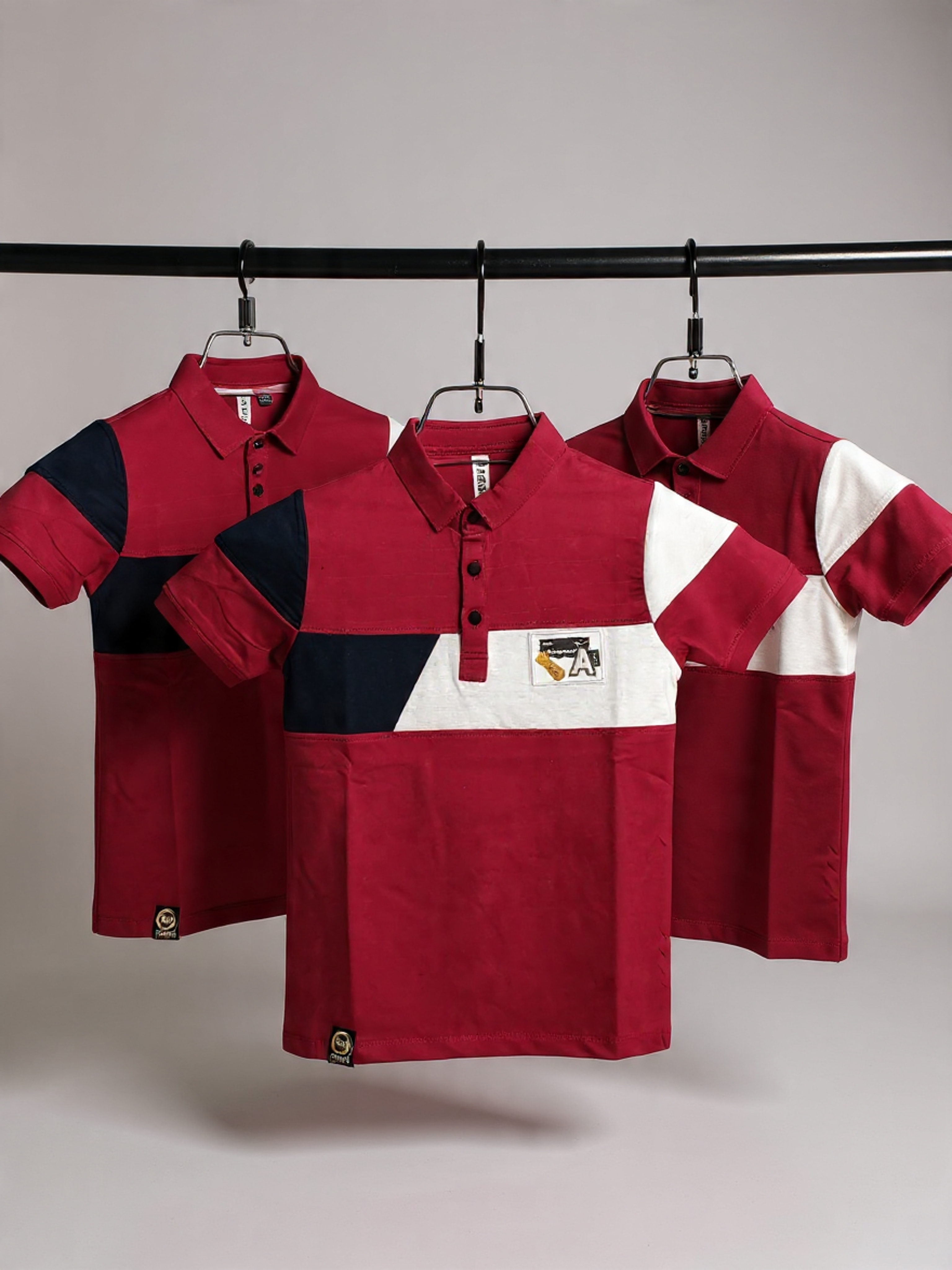 Kids Lycra Cotton Polo T-Shirt (3–14 Years) – Premium Comfort & Stylish Fit - Image 2