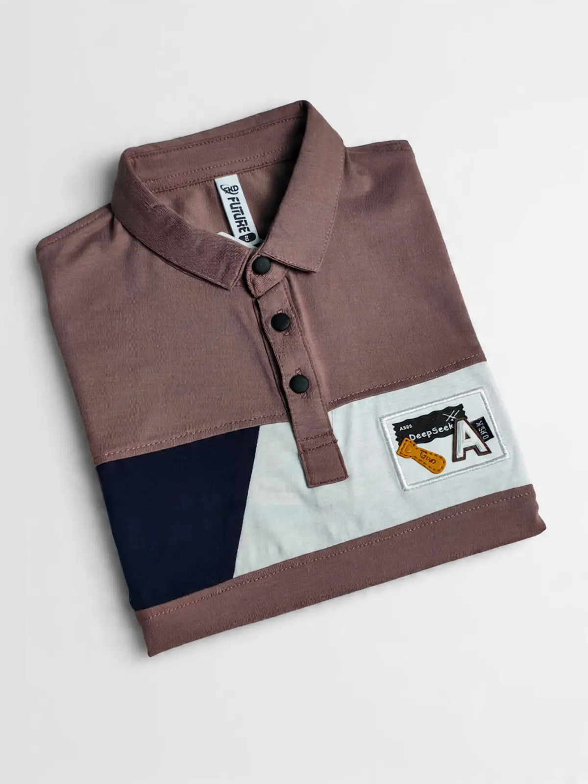 Kids Lycra Cotton Polo T-Shirt (3–14 Years) – Premium Comfort & Stylish Fit - Image 3