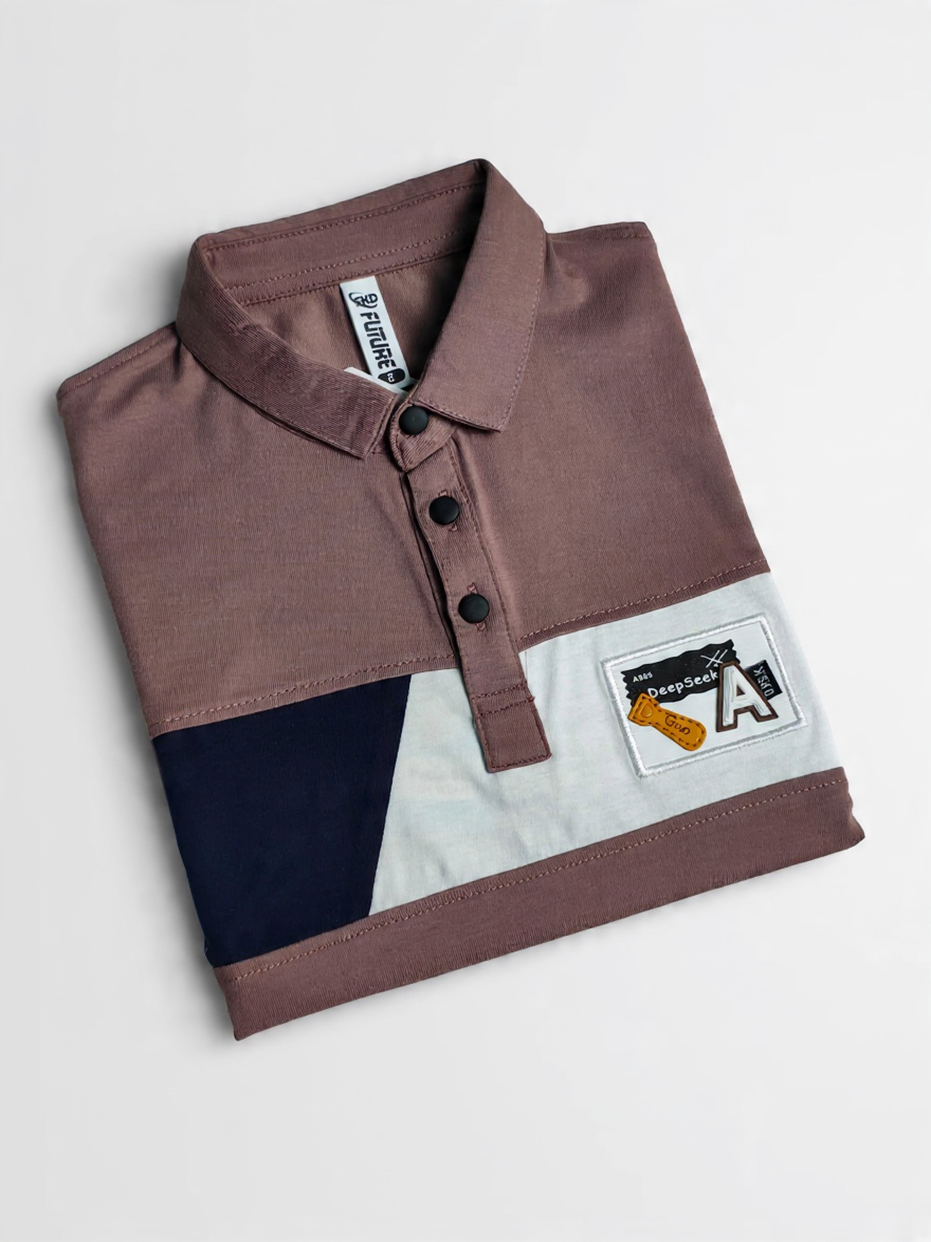 Kids Lycra Cotton Polo T-Shirt (3–14 Years) – Premium Comfort & Stylish Fit - Image 3