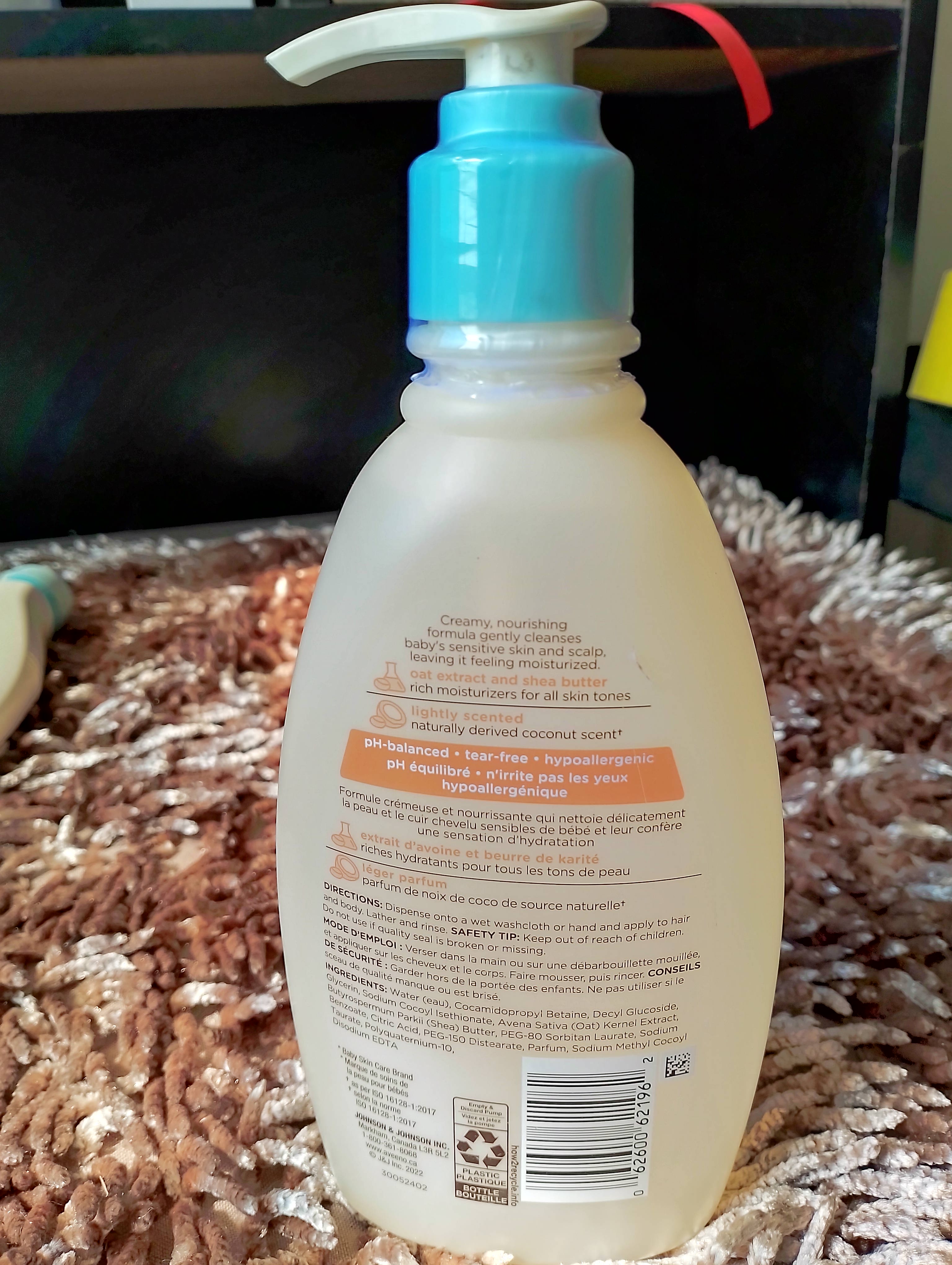 Aveeno Wash & Shampoo -354ml_img_2