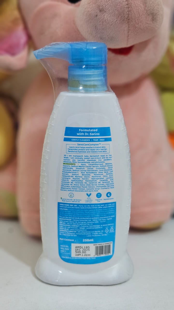 Mamaearth Hed to toe wash 250ml_img_1