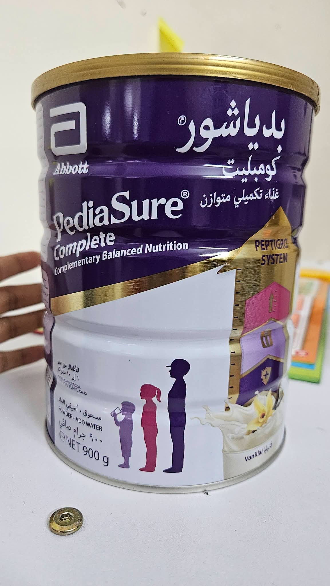 PediaSure 900gm (Vanilla flaviour)  Made in Singapore