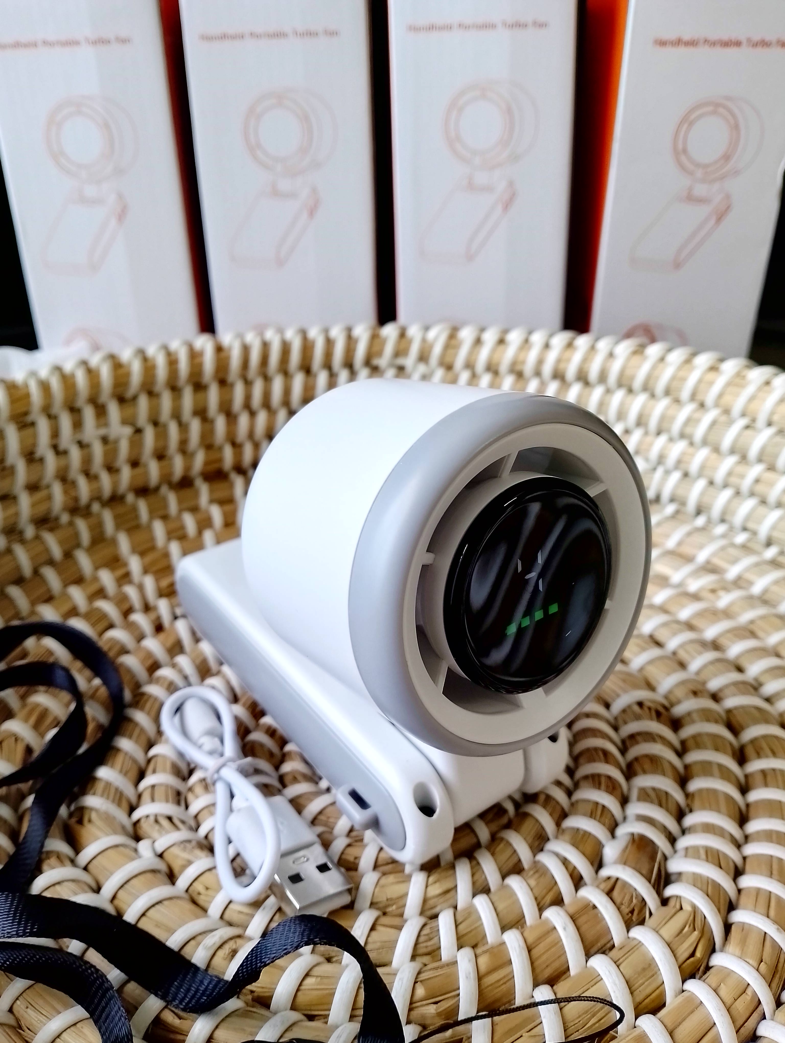 Handheld Portable Mini Charger Fan_img_1
