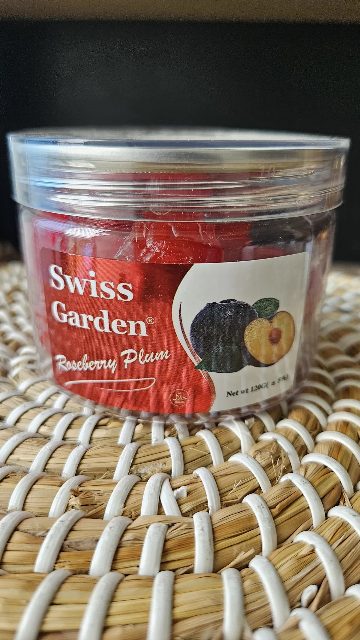 Rosebery plum-120gm