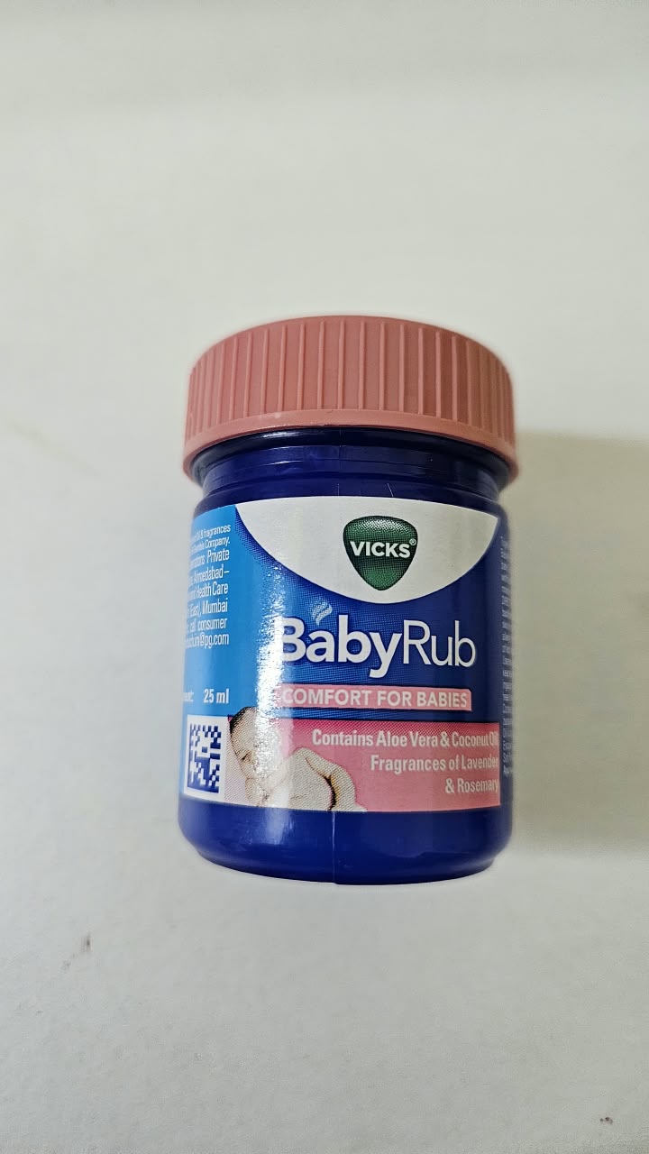 Vicks BabyRub – Comfort for Babies