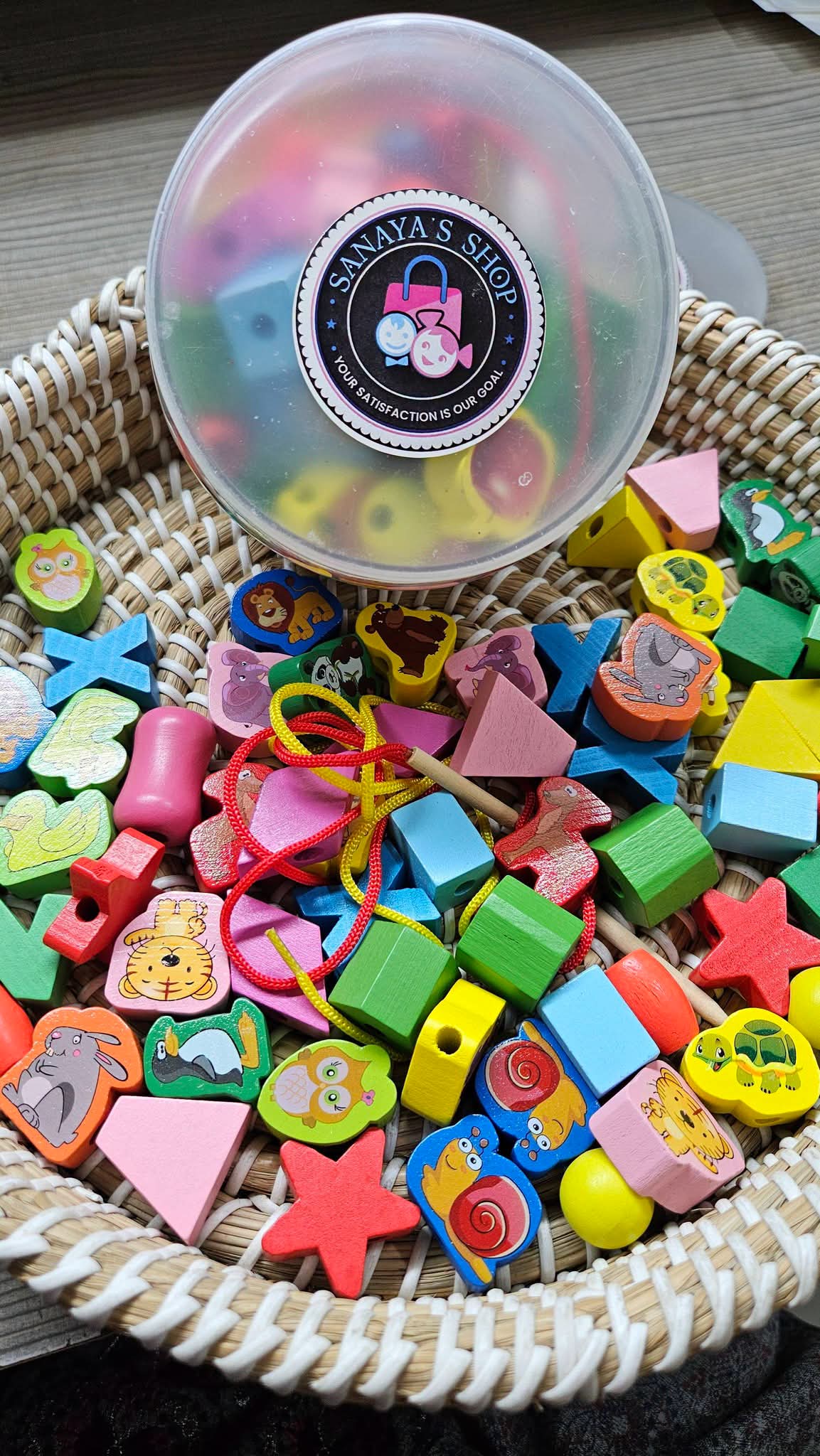 Beading intelligence toy box-52pics