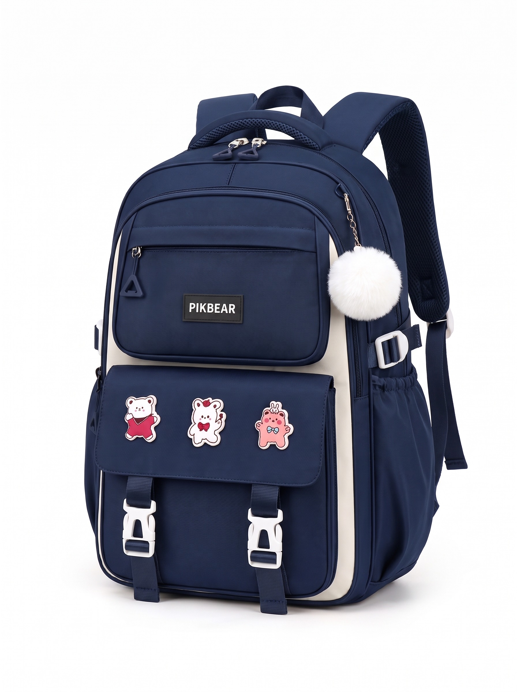 Schoolbags, College Girls' Cute Large-Capacity Backpacks, Simple Casual Backpacks