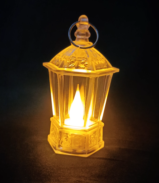 Decorative LED electronic candle lantern / night light. | guptodhoon.com thumbnail 2