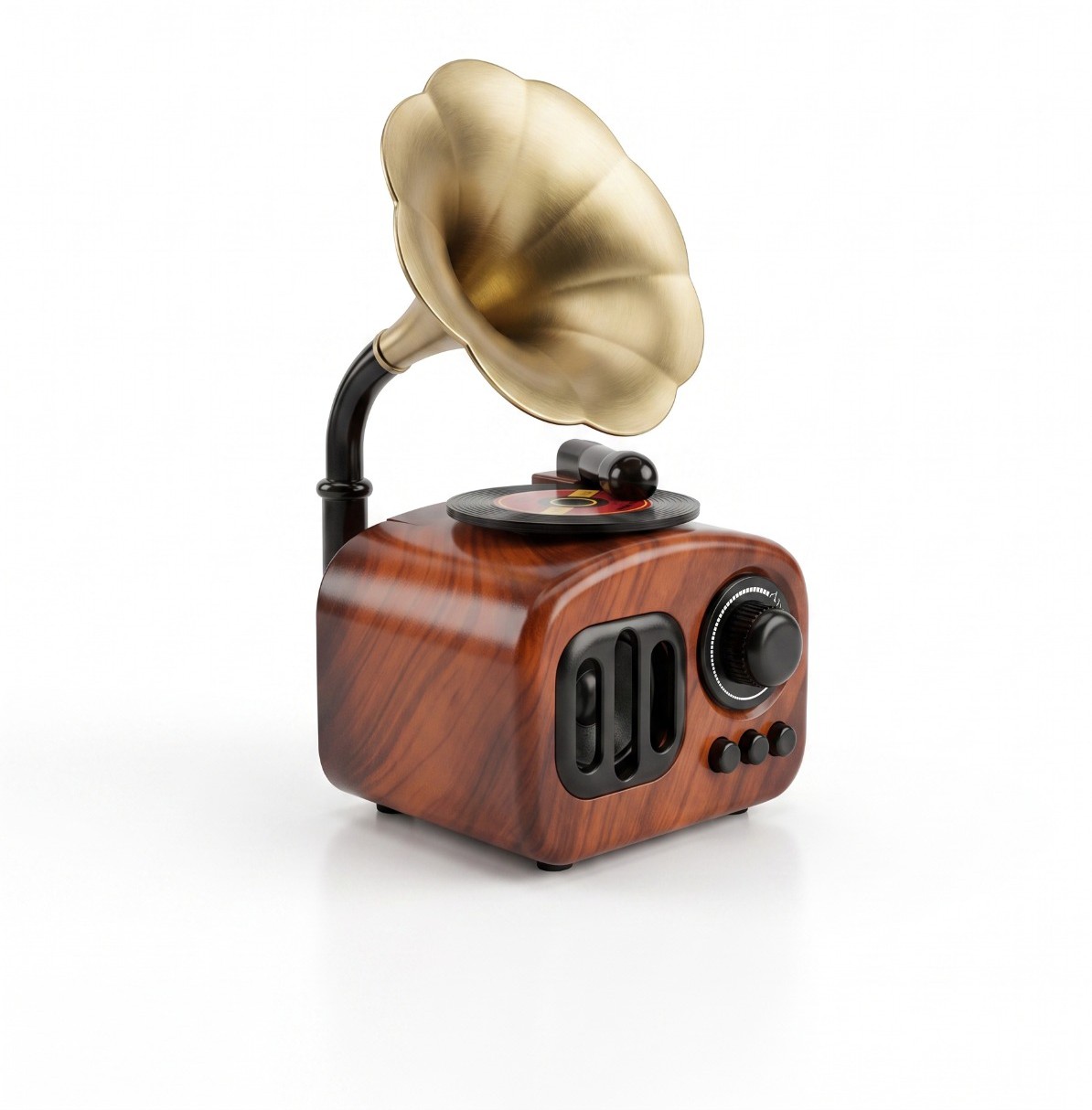 Mini Size Gramophone (showpiece)  | guptodhoon.com