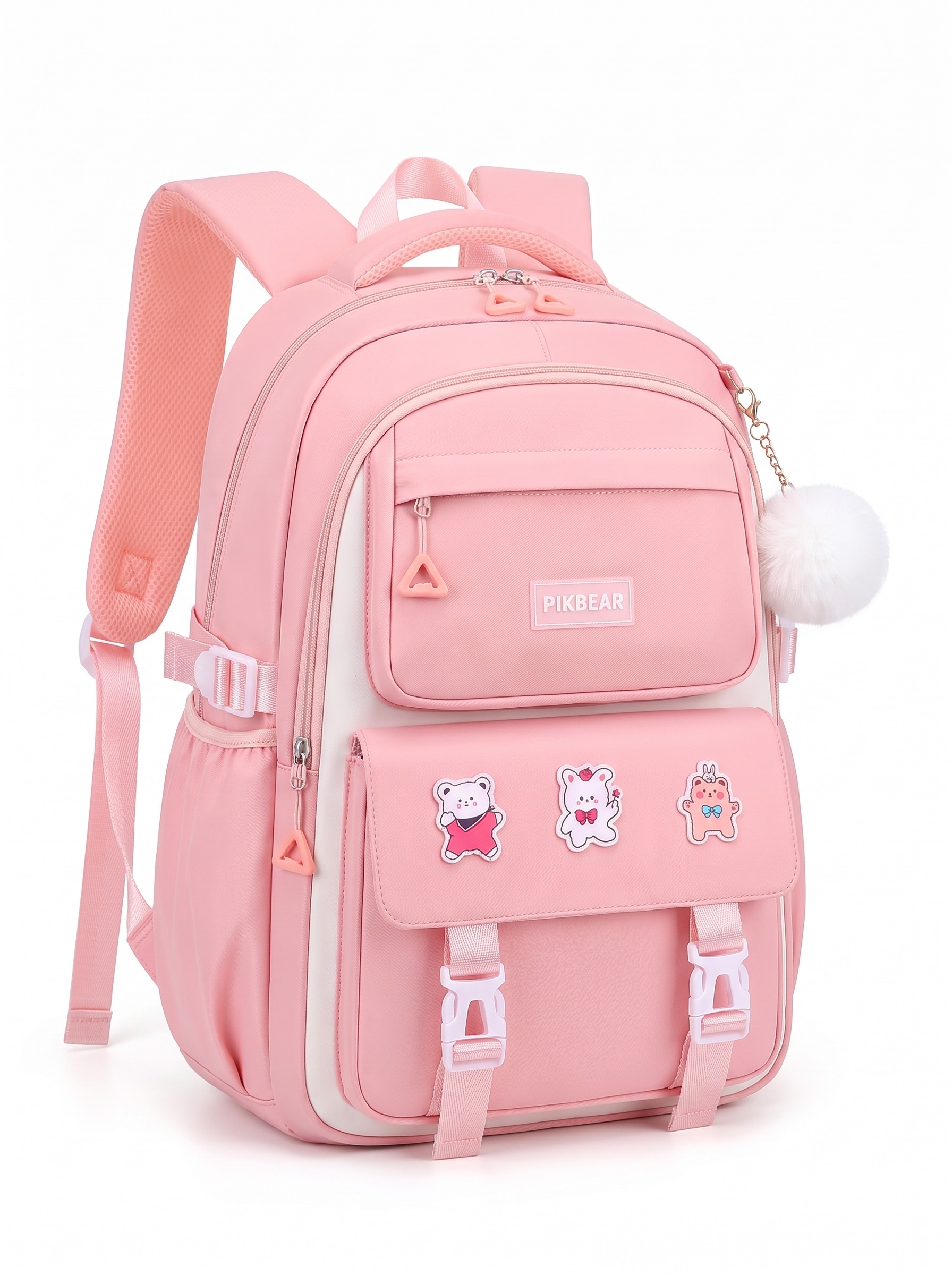 Schoolbags, College Girls' Cute Large-Capacity Backpacks, Simple Casual Backpacks