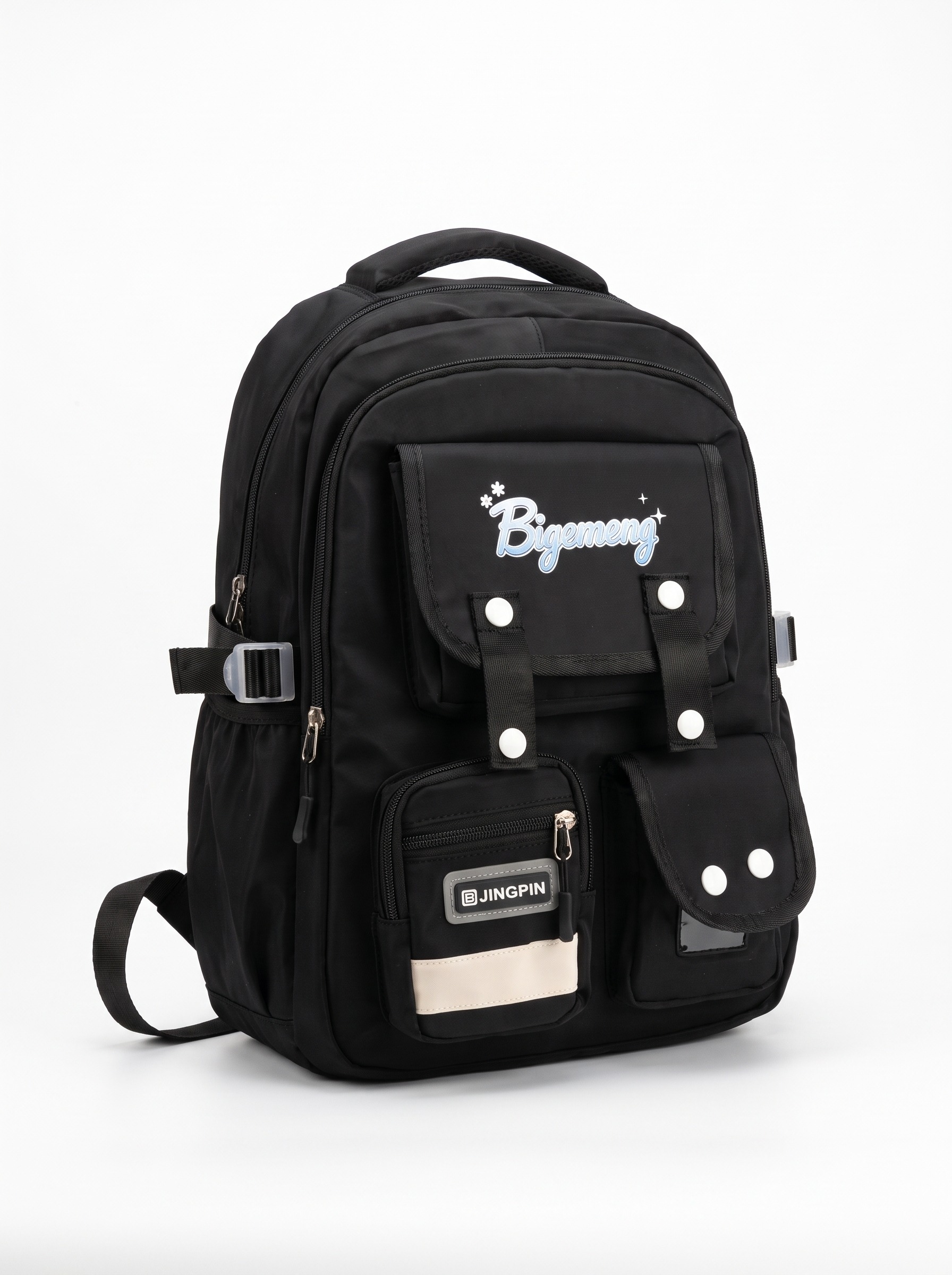 Schoolbags, College Girls' Cute Large-Capacity Backpacks, Simple Casual Backpacks