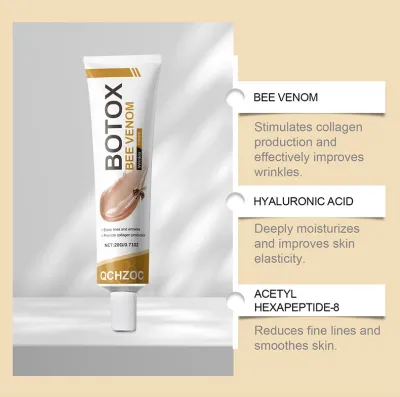 Qchzoc Bee Venom Facial Care Cream – Anti Aging Moisturizer for Wrinkles, Skin Tightening & Brightening Face Cream_img_10