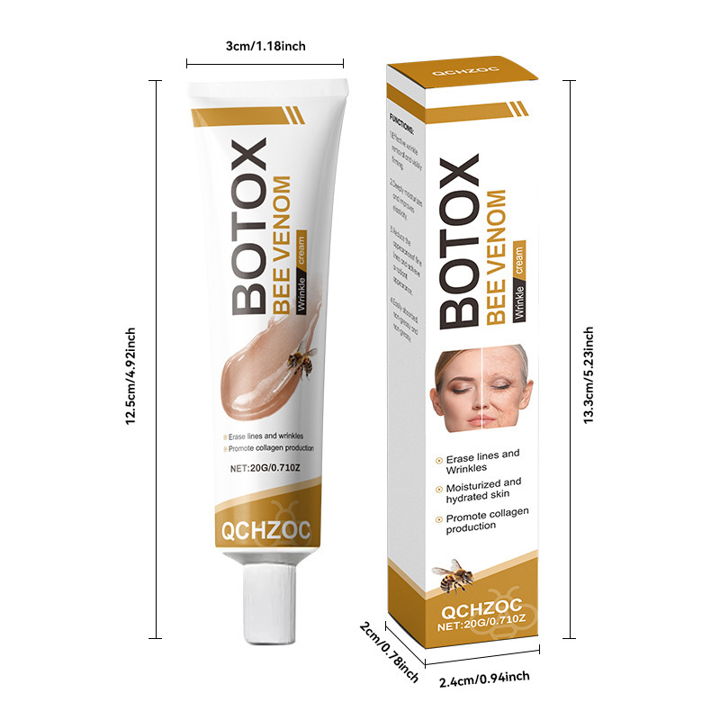 Qchzoc Bee Venom Facial Care Cream – Anti Aging Moisturizer for Wrinkles, Skin Tightening & Brightening Face Cream_img_1