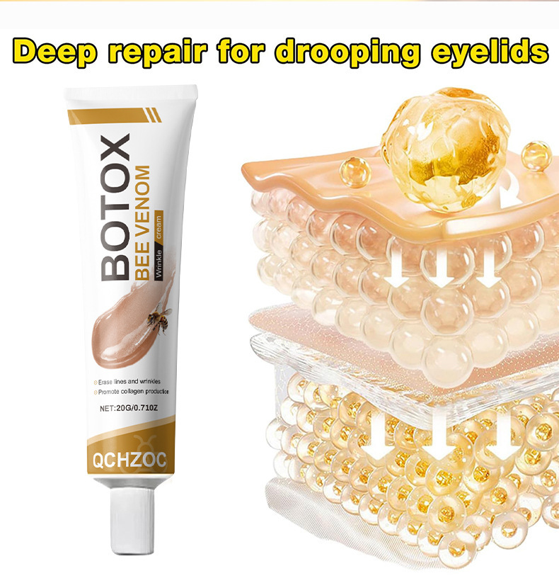 Qchzoc Bee Venom Facial Care Cream – Anti Aging Moisturizer for Wrinkles, Skin Tightening & Brightening Face Cream_img_8