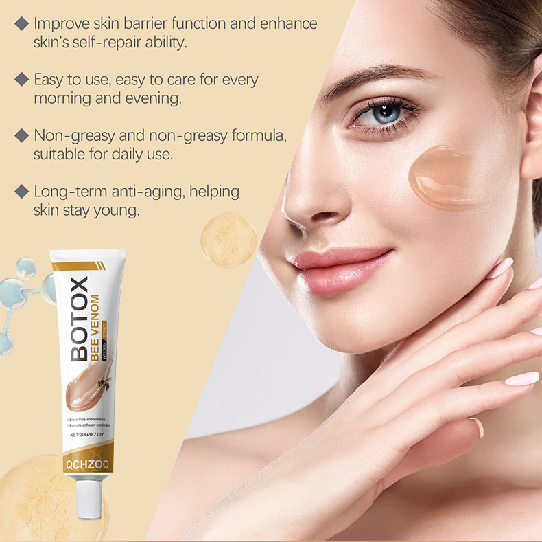 Qchzoc Bee Venom Facial Care Cream – Anti Aging Moisturizer for Wrinkles, Skin Tightening & Brightening Face Cream_img_5