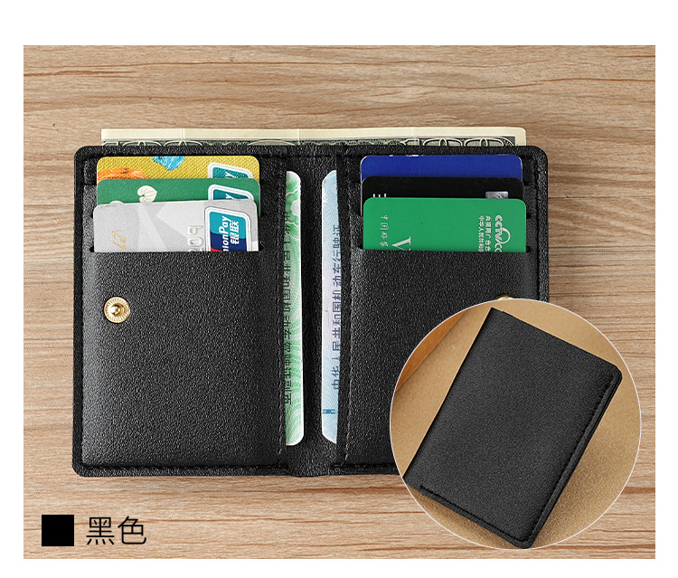 Ultra-Thin Compact Card Holder Wallet | Lightweight RFID Anti-Degaussing Wallet for Cards & Driver’s License_img_14