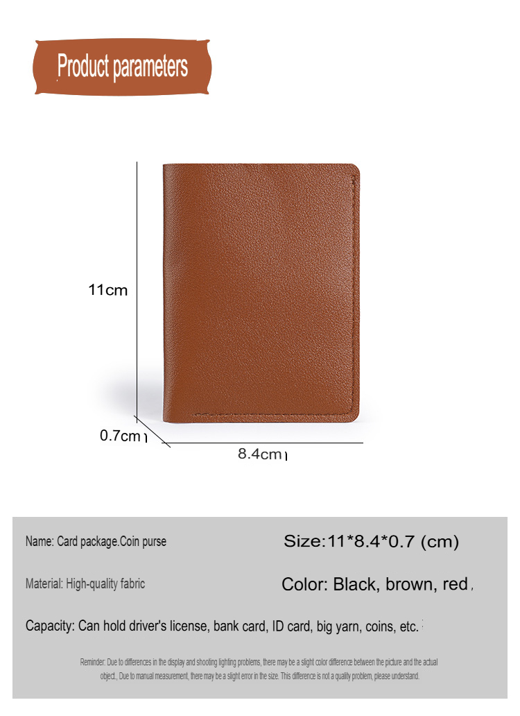 Ultra-Thin Compact Card Holder Wallet | Lightweight RFID Anti-Degaussing Wallet for Cards & Driver’s License_img_2