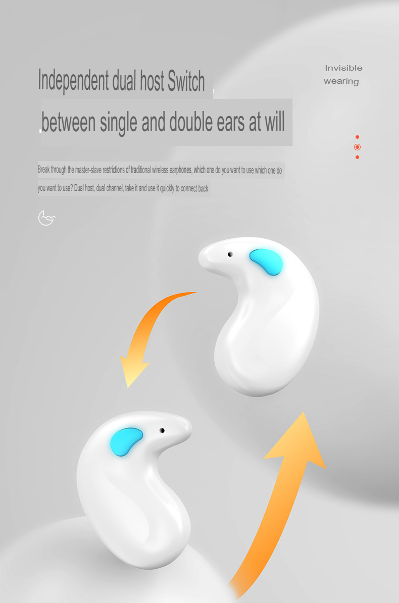 X55 True Wireless Bluetooth Earbuds with Digital Display | Ultra-Thin In-Ear Sleep Headset & Long Battery Life_img_8