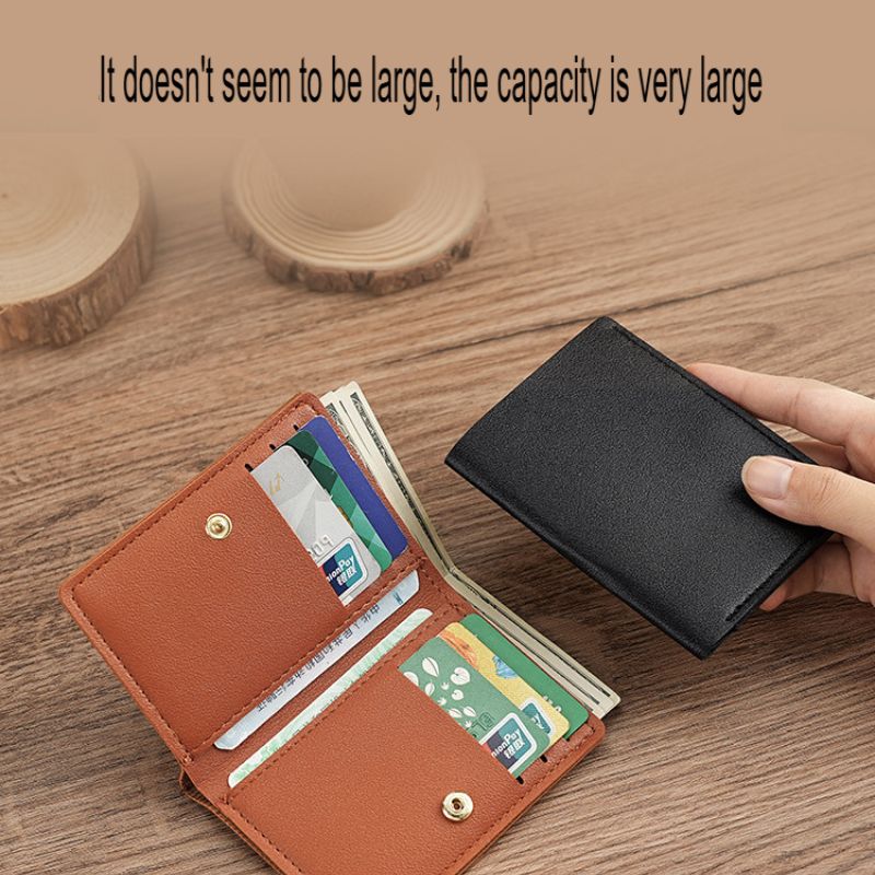 Ultra-Thin Compact Card Holder Wallet | Lightweight RFID Anti-Degaussing Wallet for Cards & Driver’s License_img_17