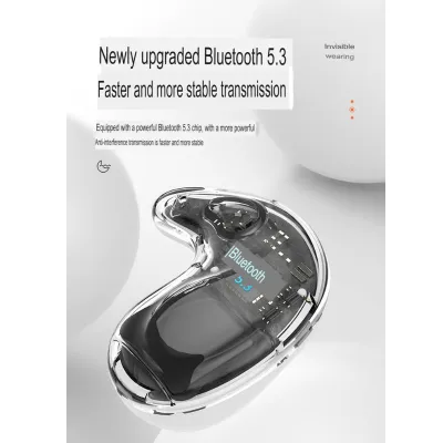 X55 True Wireless Bluetooth Earbuds with Digital Display | Ultra-Thin In-Ear Sleep Headset & Long Battery Life_img_10