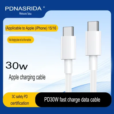 PD 20W Fast Charging Adapter Combo with 2M Lightning Cable 8-14 + 1M Type-C Cable + Android USB-C Cable for iPhone 15–16 & Android Devices_img_4