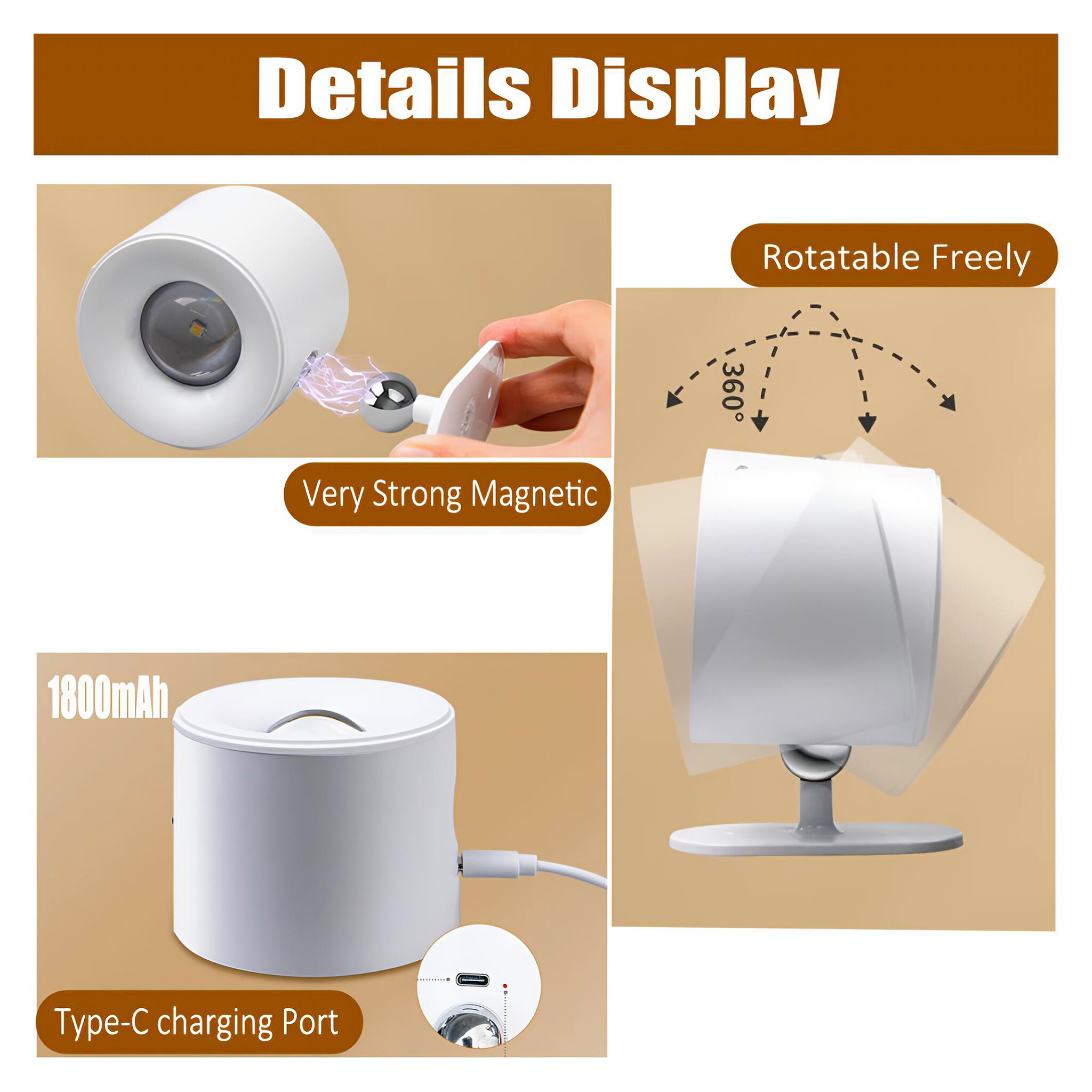 Rechargeable Wall Spotlight_img_4