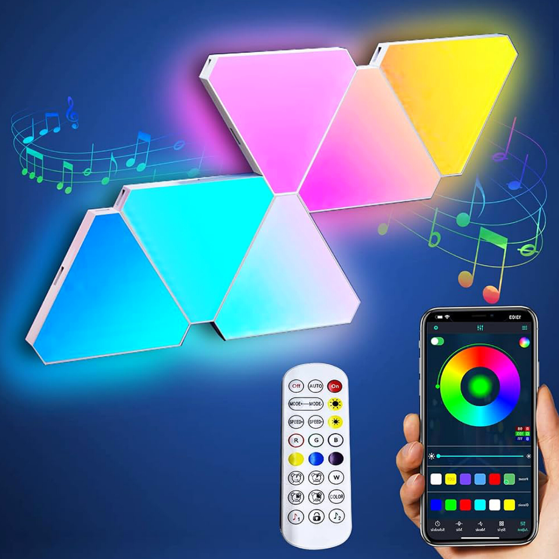 Triangle Panel Lights