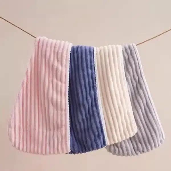 2 Layer Microfiber Hair Towel Wrap for Women_img_3