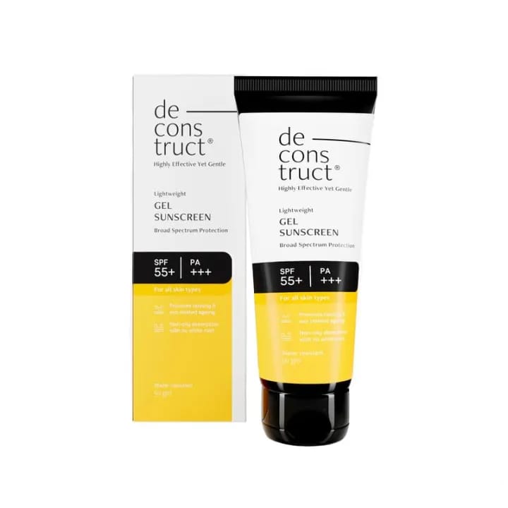 deconstruct gel sunscreen