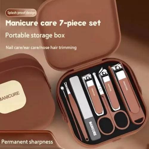 7PCS Portable Manicure Pedicure Set
