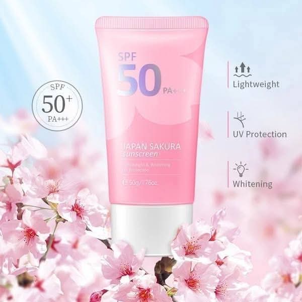 Laikou Sakura Sunscreen SPF 50+