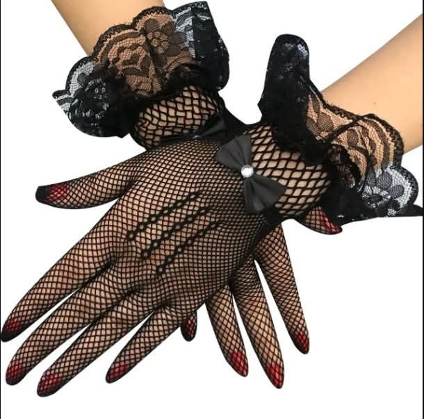 Full Finger hand Gloves Net hand Gloves_img_3