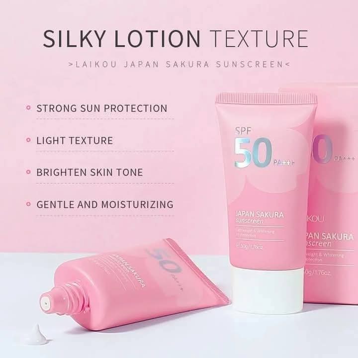 Laikou Sakura Sunscreen SPF 50+_img_1