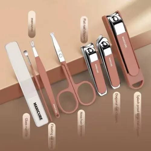 7PCS Portable Manicure Pedicure Set_img_2