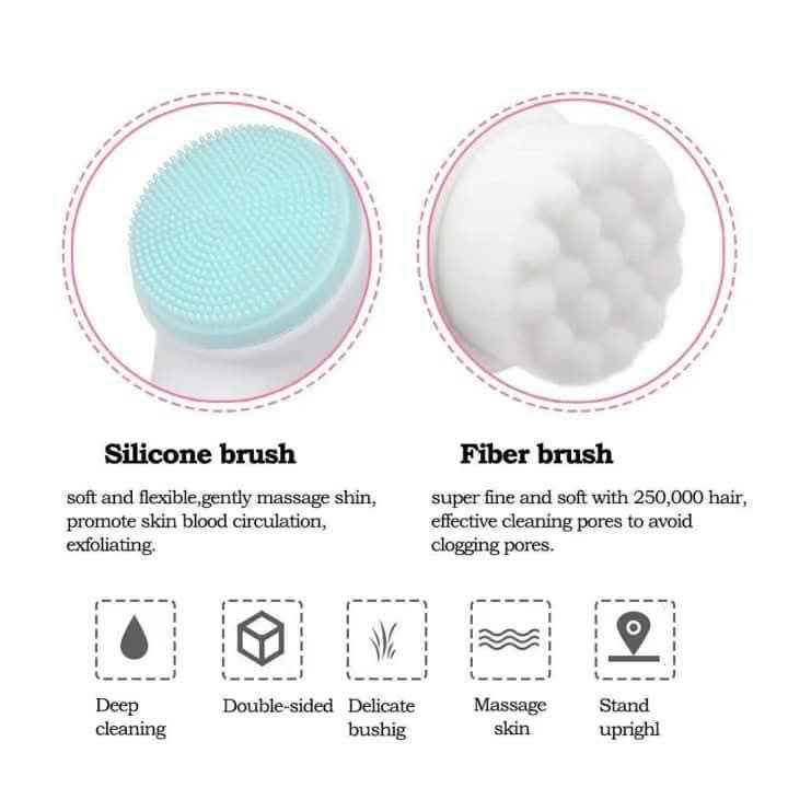 Silicone Facial Brush(Double Sided)_img_2