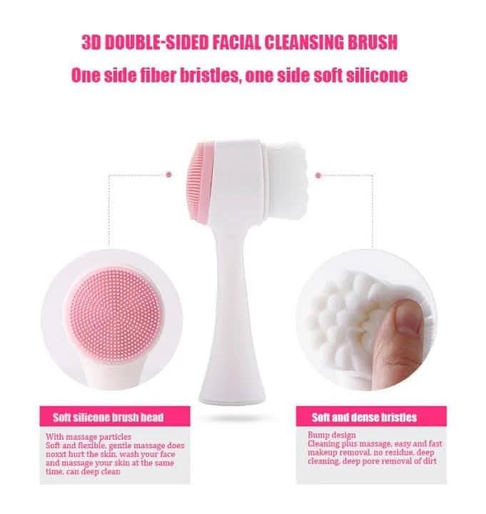 Silicone Facial Brush(Double Sided)_img_1