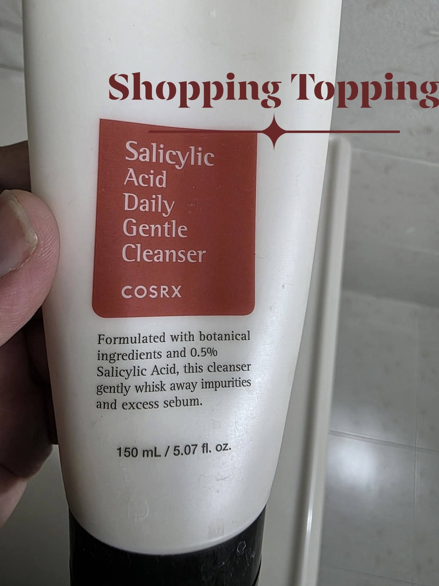 COSRX Salicylic Acid Daily Gentle Cleanser – 50ml/150ml_img_1
