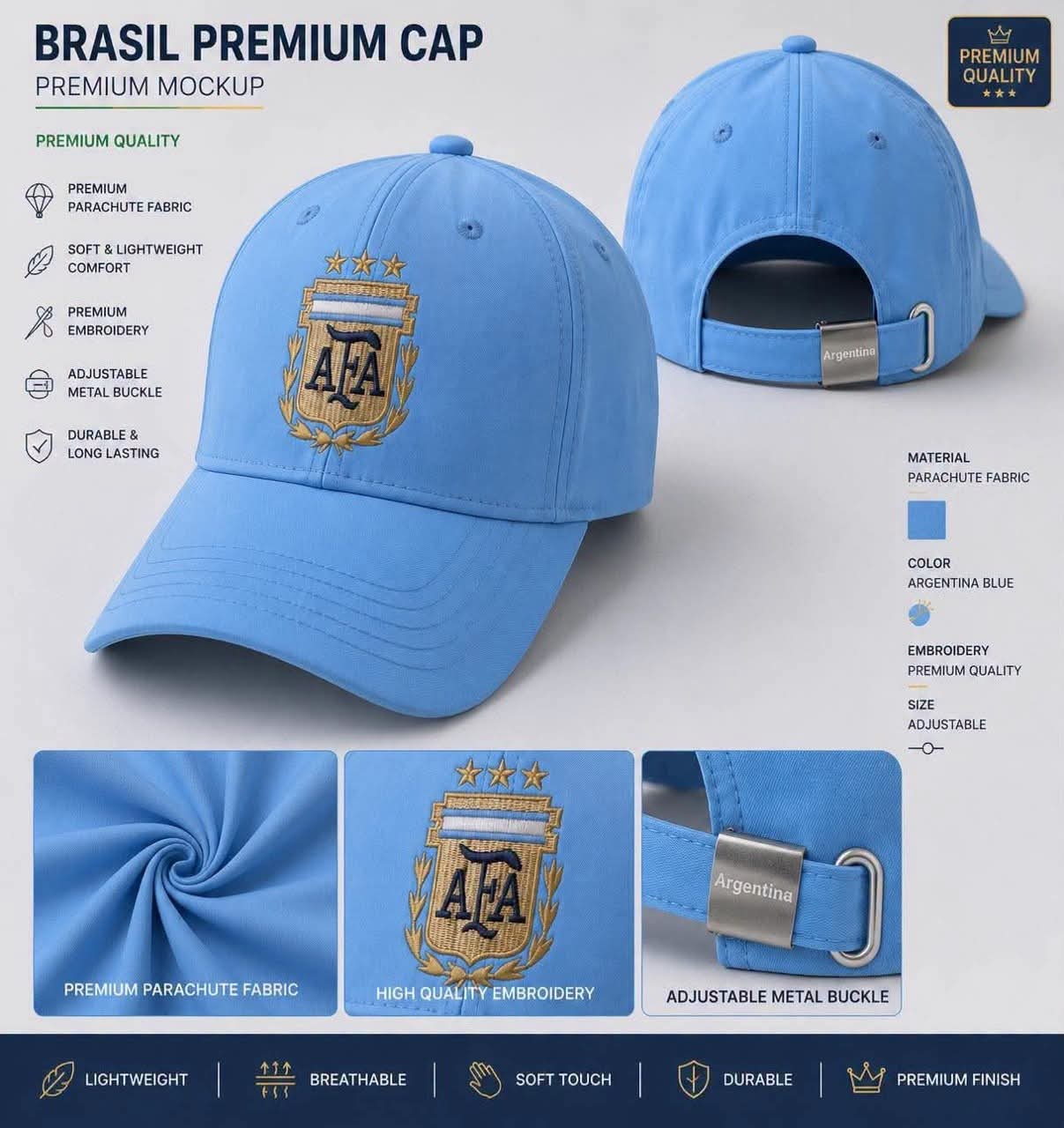 Argentina Sports Cap_img_1